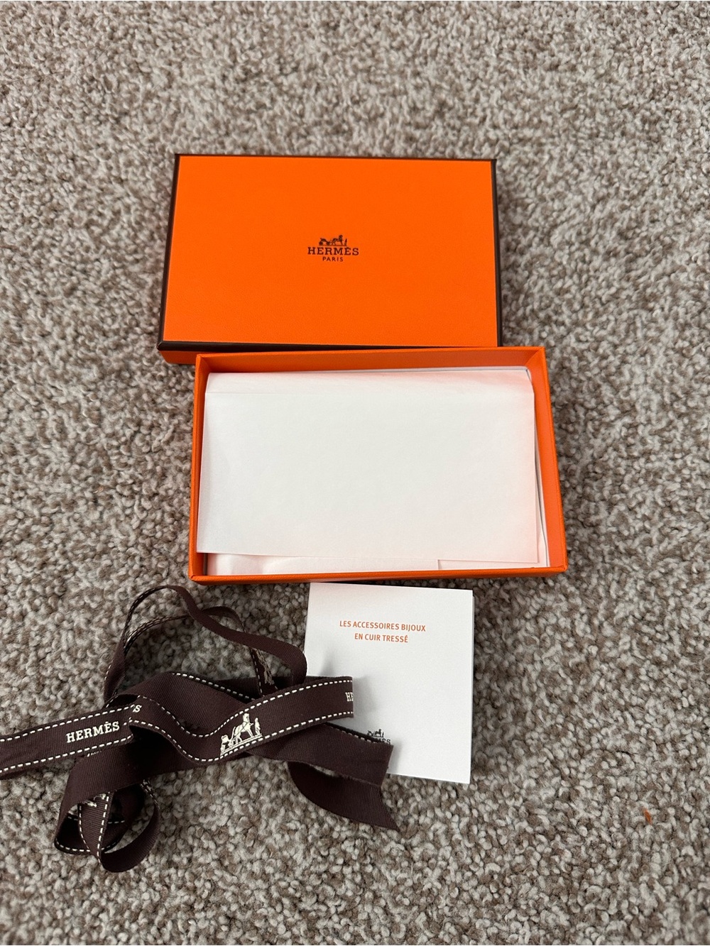 Brown Ribbon Accessory - Signature Branded Ribbon